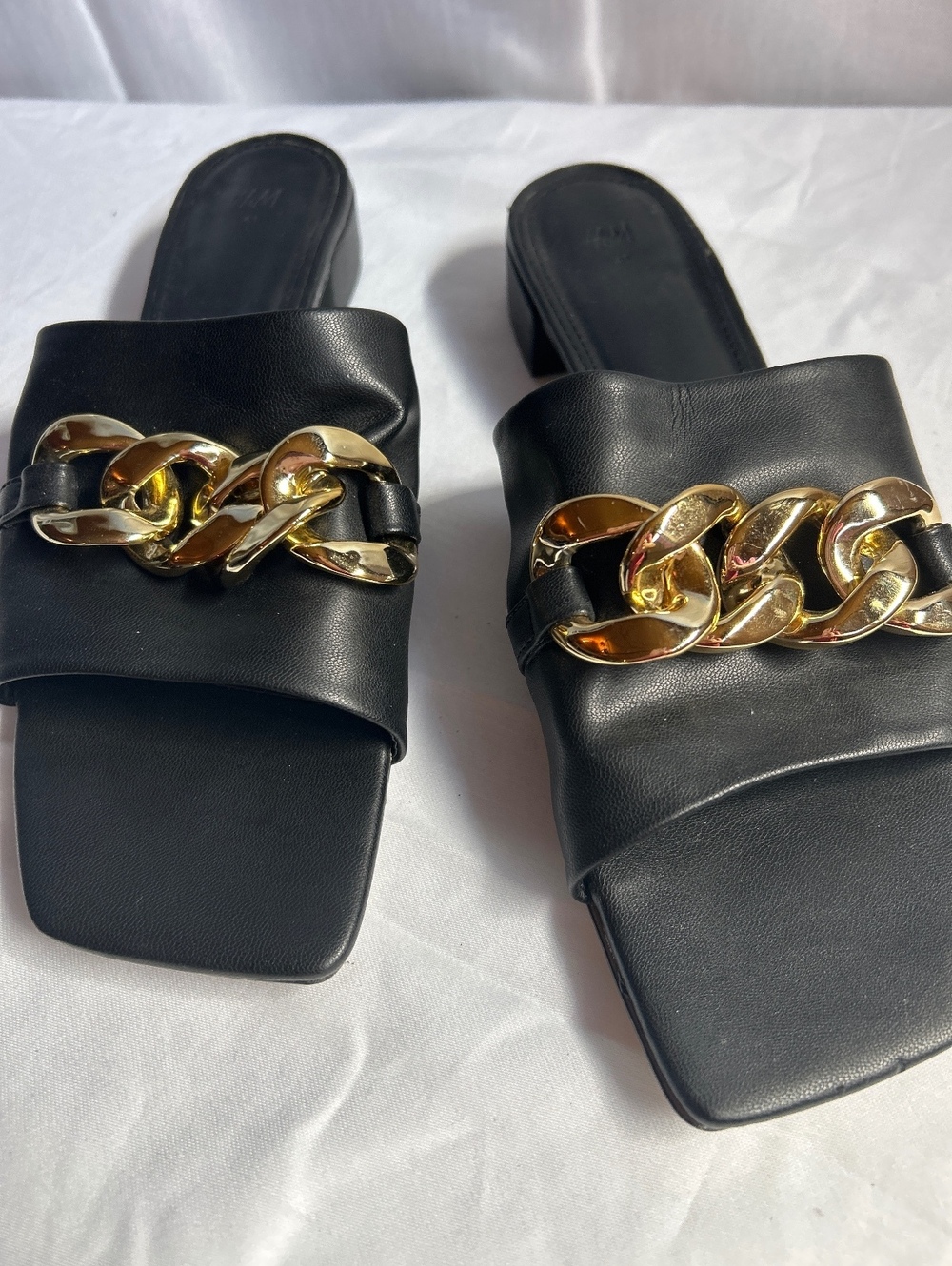 H&M Black Mules -Size US 9.5 / UK 41